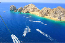 Arch Aerial View - Aries Water Sports - Cabo San Lucas, Los Cabos, Mexico 