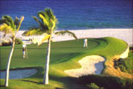 Breathtaking view of Golf Course and Beach