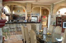 Cabo Sand Castle - dining and living areas - Cabo San Lucas bed and breakfast