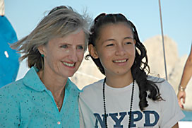 Maggie McLean and Carmen Aquilar