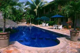 Tropicana Inn pool patio