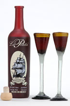 la pinta pomegranate infused tequila