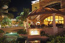patio dining overlooking the marina at los garcia restaurant in cabo san lucas, mexico