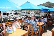 on the marina - no worry's bar and grill - cabo san lucas