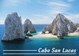post card 111 - stone arch at land's end cabo san lucas