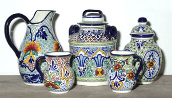 necri talavera pottery cabo san lucas