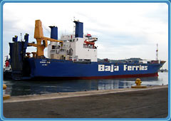 Baja Ferries - Passengers and Cargo Ferries