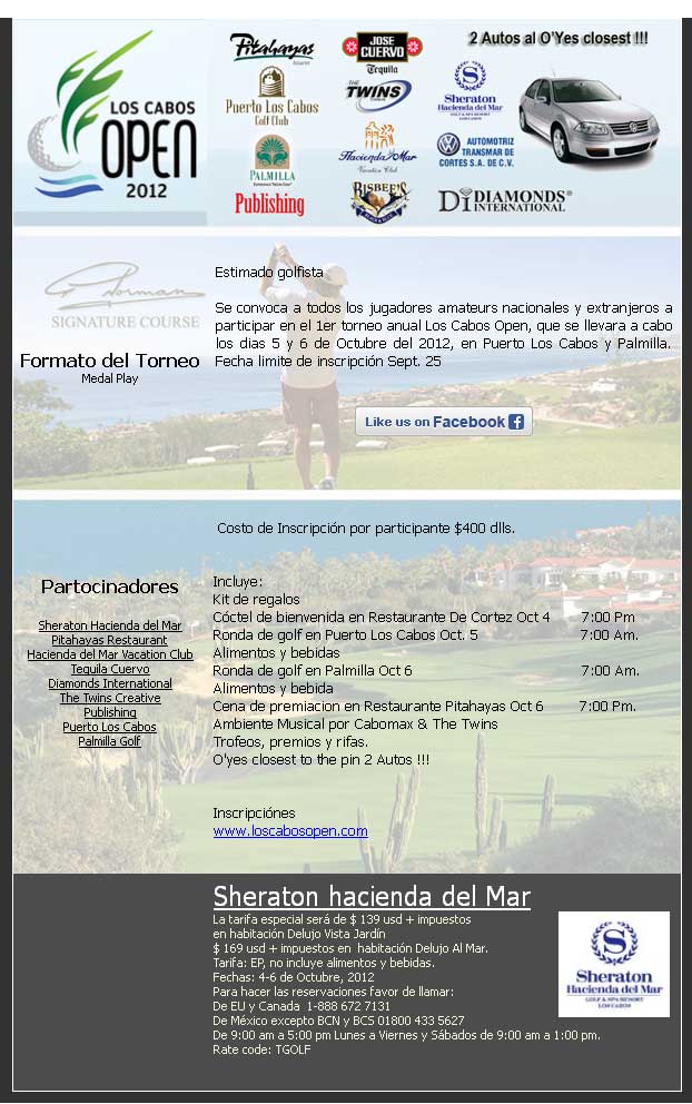 Los Cabos Open 2012