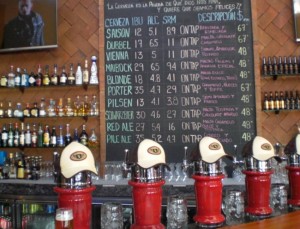 Ramuri Cerveza - Mexican craft beer, downtown Cabo San Lucas.