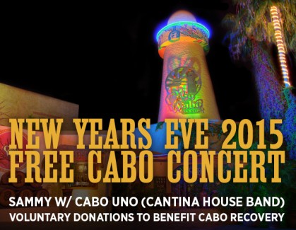 New Years Eve 2015 Cabo Wabo Concert. Photo: redrocker.com/