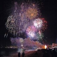 Fireworks on Médano Beach, New Year’s 2014