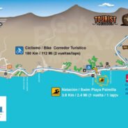Maps of the 2013 Ironman Los Cabos event