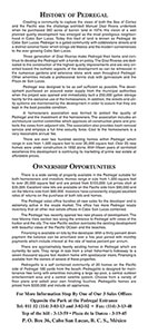 Pedregal de Cabo San Lucas - Rack Card - back