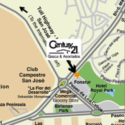Gasca and Associates - Map