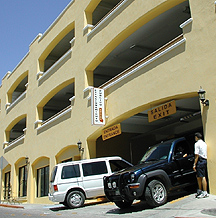 parking lot downtown cabo san lucas