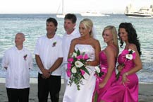 Beach Wedding - The Medano Beach Club Cabo - Cabo San Lucas, Los Cabos, Mexico 