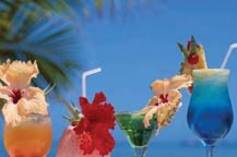 tropical cocktails - The Medano Beach Club Cabo - Cabo San Lucas, Los Cabos, Mexico 