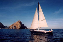 sail boat in los cabos