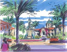 Civic Center - Town Center River Walk Cabo San Lucas
