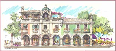 Town Center River Walk - Cabo San Lucas - project location map