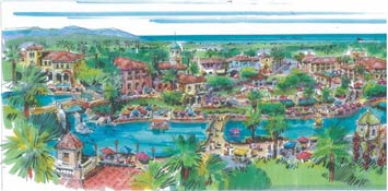 Town Center River Walk Cabo San Lucas